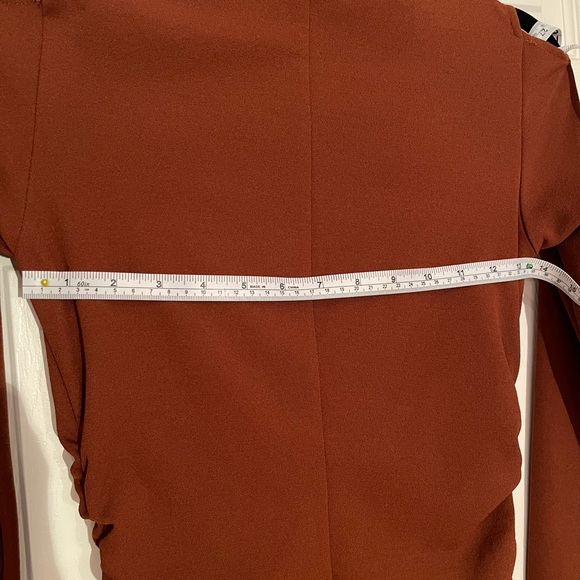 Zara ruched cut out dress NWT size S - Picture 3 of 6